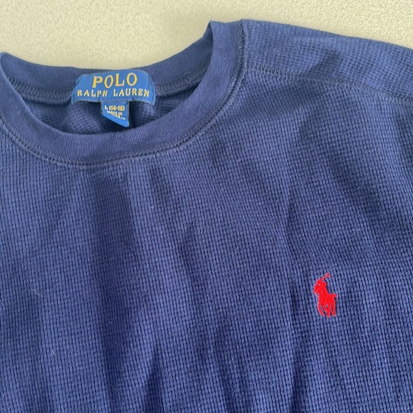RALPH LAUREN LONG SLEEVE BOY SHIRT - Picture 2 of 3